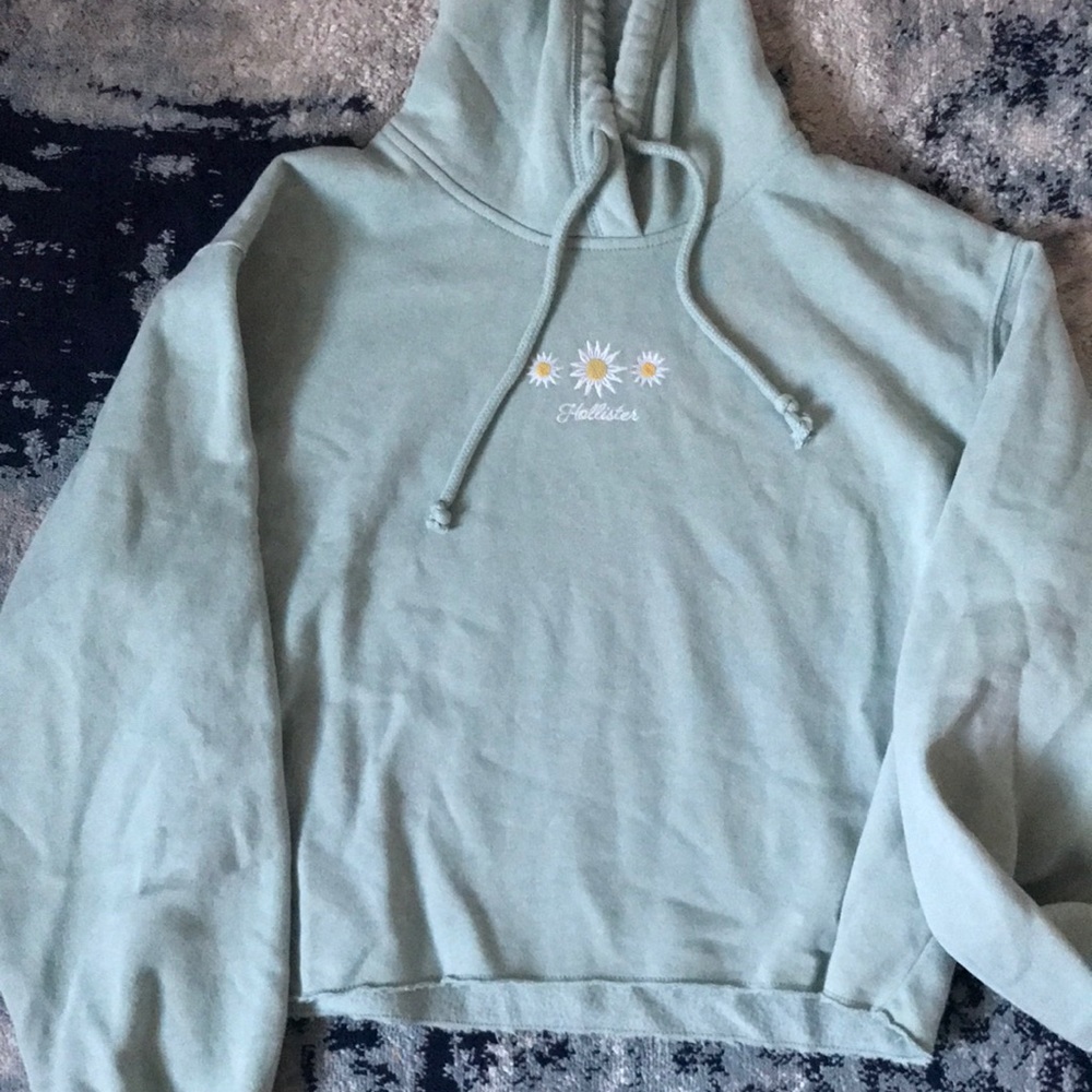 Hollister crop hoodie